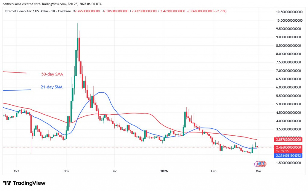 ICPUSD_(Daily Chart) – FEB.28 ICPUSD_(Daily Chart) – FEB.28