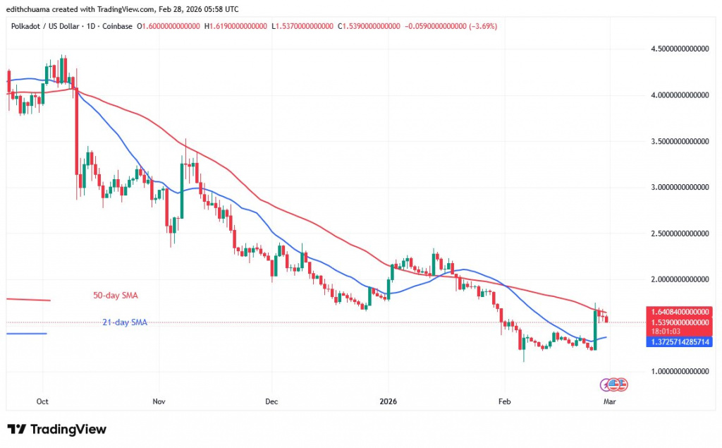 DOTUSD_(Daily Chart) – FEB.28 DOTUSD_(Daily Chart) – FEB.28