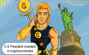 U.S President Invested in Cryptocurrencies, That's the Reason He Isn't Banning Them